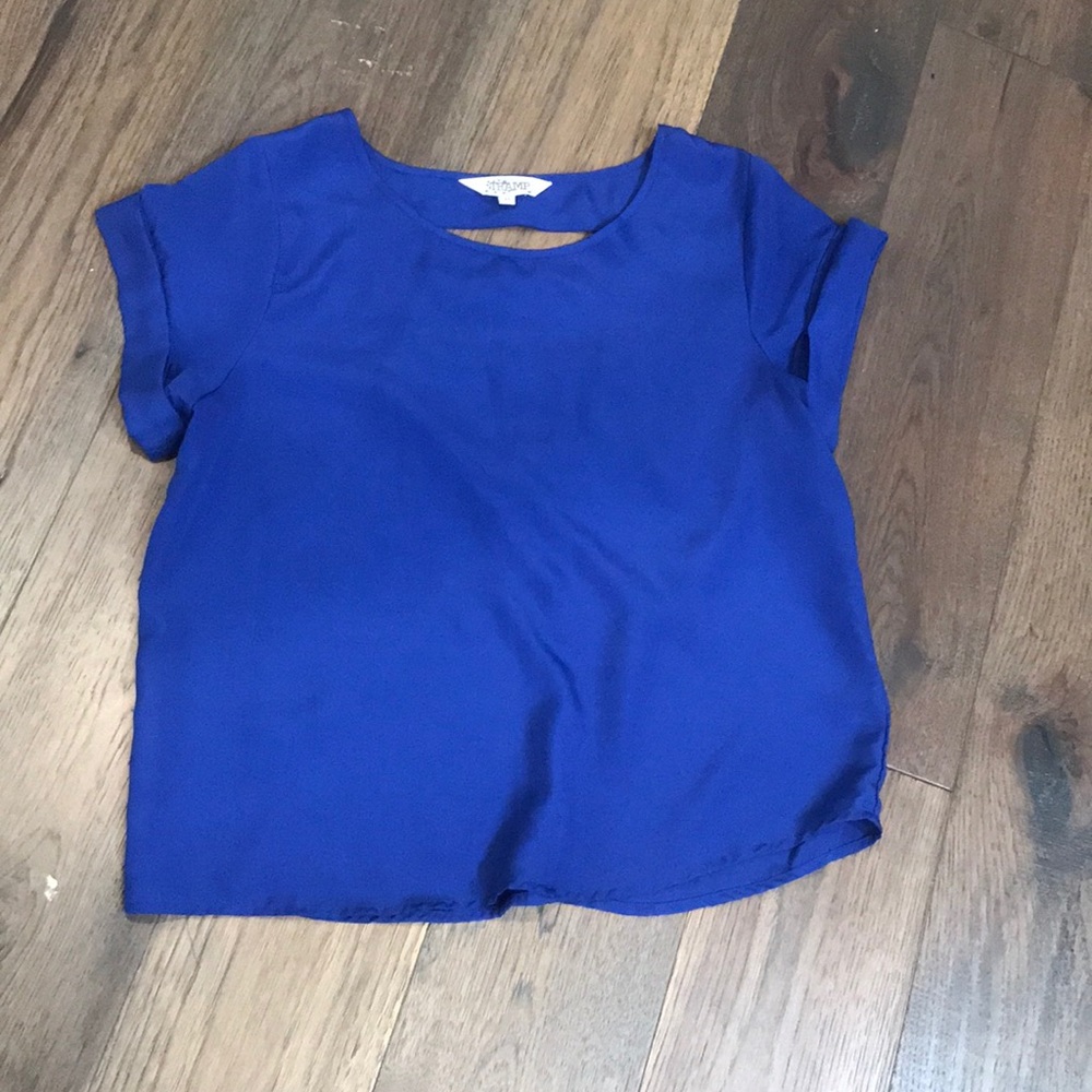 Cut out back top